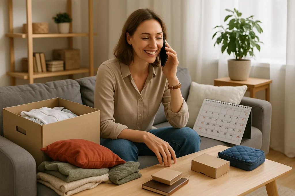 Weniger Zeug, mehr Zeit – Wie Aufräumen deinen Kalender leert