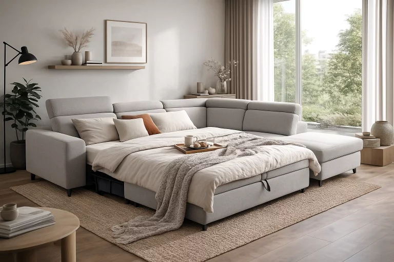 Ecksofa mit Schlaffunktion: Vielseitiges Möbel für modernes Wohnen