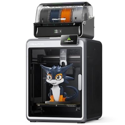 Creality K2 Combo(A) 3D-Drucker, 260×260×260 mm Bauvolumen, Multicolor-Druck mit bis zu 16 Farben, beheizter Druckraum, 