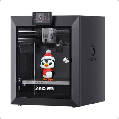 QIDI Q2C 3D-Drucker, FDM-3D-Drucker Geschlossener, Max 600mm/s, Auto-Kalibrierung & Auto-Nivellierung, Personalisier