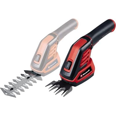 Einhell Akku-Gras und Strauchschere GC-CG 3,6/70 Li WT (3,6 V, 2,0 Ah Li-Ion Akku, 70 mm Grasscherenmesser, 110 mm Strau