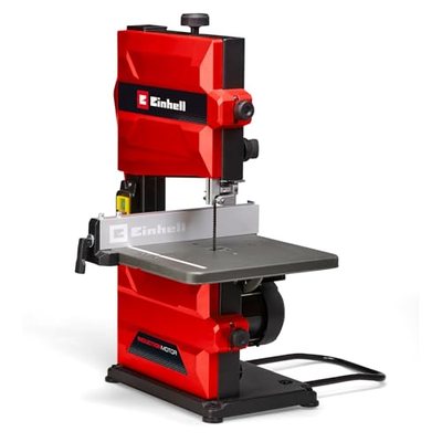 Einhell Bandsäge TC-SB 200 + (300 W, werkzeugloser Sägebandwechsel, Parallelanschlag, Höhenverstellung, robuste Sägeband
