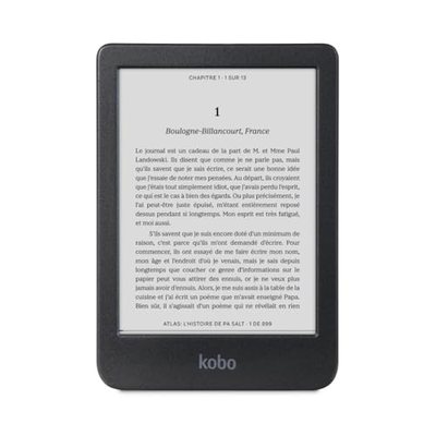 Kobo Clara BW | eReader | 15,2 cm (6 Zoll) blendfreier Touchscreen mit ComfortLight PRO | Dunkelmodus-Option | Hörbücher