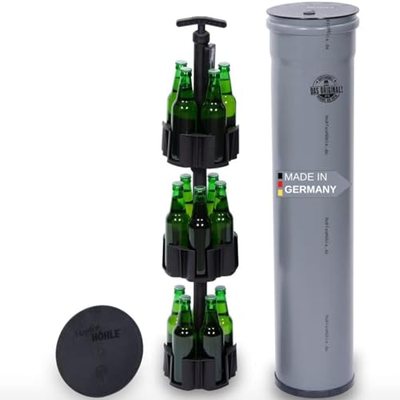 HopfenHöhle - Das Original! (ohne Lift) I Outdoor Erdloch Bierkühler I Bis zu 15 Verschiedene Flaschen (0,33/0,5 l) I Ei