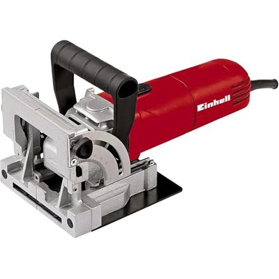 Einhell Flachdübelfräse TC-BJ 900 (860 W, 14 mm, Winkel- und Höheneinstellung, Staubfangsack)