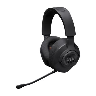 JBL Quantum 360 Kabellose Over-Ear Gaming-Kopfhörer mit 2,4 GHz/Bluetooth Dual Wireless-Verbindung, 22-Stunden-Akku, Mul