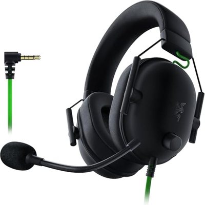 Razer BlackShark V2 X - Premium Esports Gaming Headset (Kabelgebundene Kopfhörer mit 50mm-Treiber, Rauschunterdrückung f