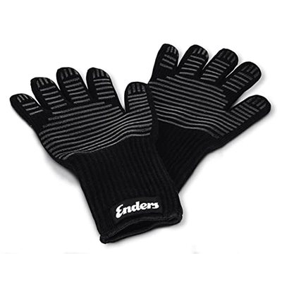 Enders® Grill Handschuhe aus feuerfestem Aramid, 8785, hitzebeständig, Handschuhe für Gas-Grill, BBQ, Backofen, Kamin, s