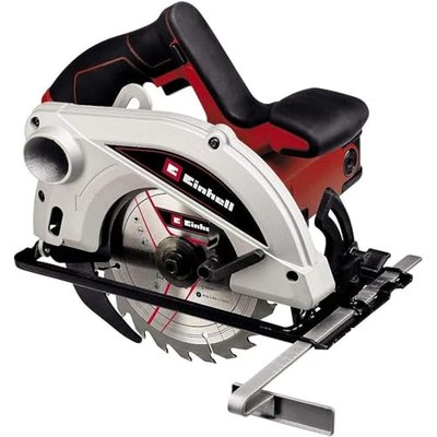 Einhell Handkreissäge TC-CS 1250 (1.250 W, 5.500 min-1, werkzeuglose Einstellung Tiefe/Winkel, Zusatzhandgriff, Spindela