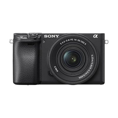 Sony Alpha 6400 APS-C Spiegellose Kamera mit 16-50mm Objektiv (Schneller 0,02s Autofokus mit Augenerkennung für Mensch u
