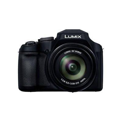 Panasonic Lumix DC-FZ82DE Bridgekamera mit 20-1200 mm F2.8-5.9 Objektiv, 18,1 MP, 4K Video & Foto, OLED Live-View-Su