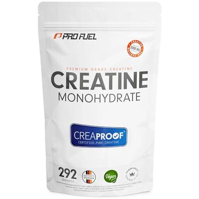 CREAPROOF® Creatin Monohydrat 1000g - Creatin mit erstklassiger Reinheit, durch unabhängige Laboranalysen bestätigt - Kr