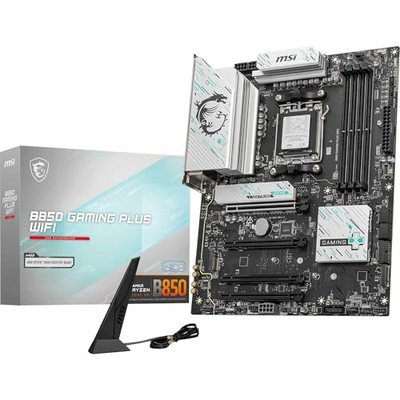MSI B850 Gaming Plus WiFi Mainboard, ATX - Unterstützt AMD Ryzen 9000/8000 / 7000 Prozessoren, AM5 - DDR5 Memory Boost 8