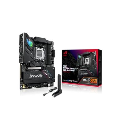 ASUS ROG Strix B850-F Gaming WiFi Mainboard Sockel AMD AM5 (AMD B850, ATX, DDR5 Speicher, PCIe 5.0, WiFi 7, 2X PCIe 4.0