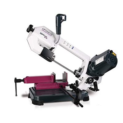 Optimum Gehrungsbandsäge OPTIsaw SP13V (Transportable Säge mit hoher Schnittpräzision, geräuscharm, Sägebügel von 0° bis