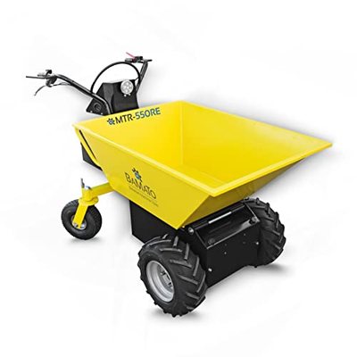 BAMATO Mini Raddumper MTR-550RE mit 500kg Zuladung I Akku Minidumper emissionsfrei & geräuscharm I Elektrische Kipph