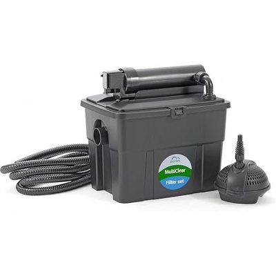 Pontec MultiClear Set 5000 Teichfilter, Schwarz