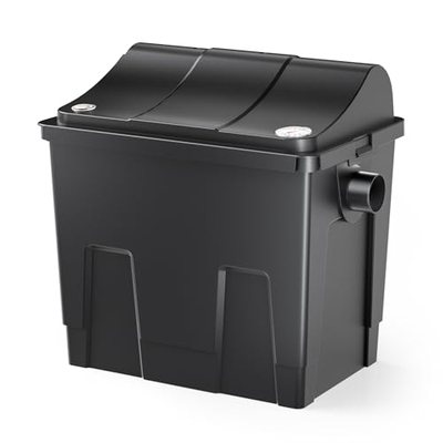 SunSun CBF-200U Bioteichfilter mit 9W UVC Einheit, Filtersystem für Koi Teich, 6.000 l/h inkl Filtermaterial Biofilter T