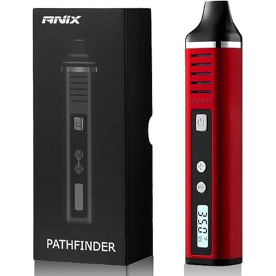 SOLOVAPE Kräuter Vaporizer 1800mAh Akku – Dry Herb Vaporizer mit Edelstahl-Heizkammer, LCD Display, Einstellbare Tempera