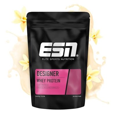 ESN Designer Whey Protein Pulver, Vanilla, 1 kg