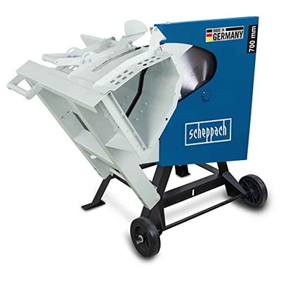 Scheppach Wippkreissäge Brennholzsäge HS720 Wippsäge mit Schutzvorrichtung | 400V Anschluss | 4500W Leistung | Sägeblatt