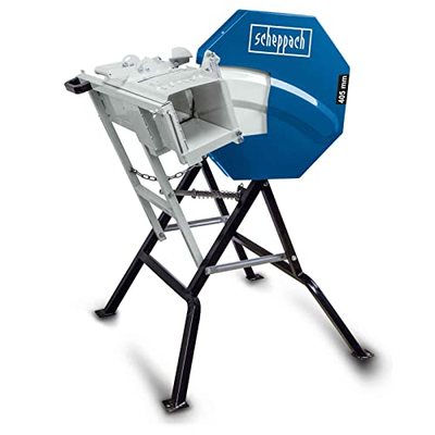 Scheppach Wippkreissäge HS410 Brennholzsäge Wippsäge | 2200W Leistung | 230V Anschluss | ØSägeblatt 405 mm | Holzlänge 3